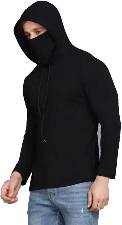 balaclava full covered hoodie