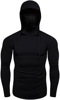 balaclava full covered hoodie